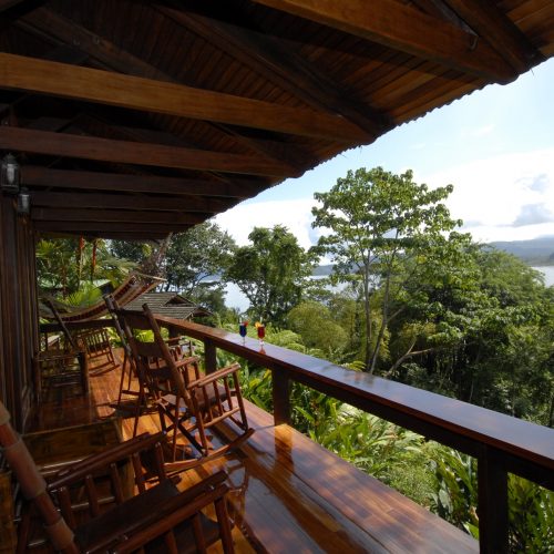 Deck view from Master Suite 1