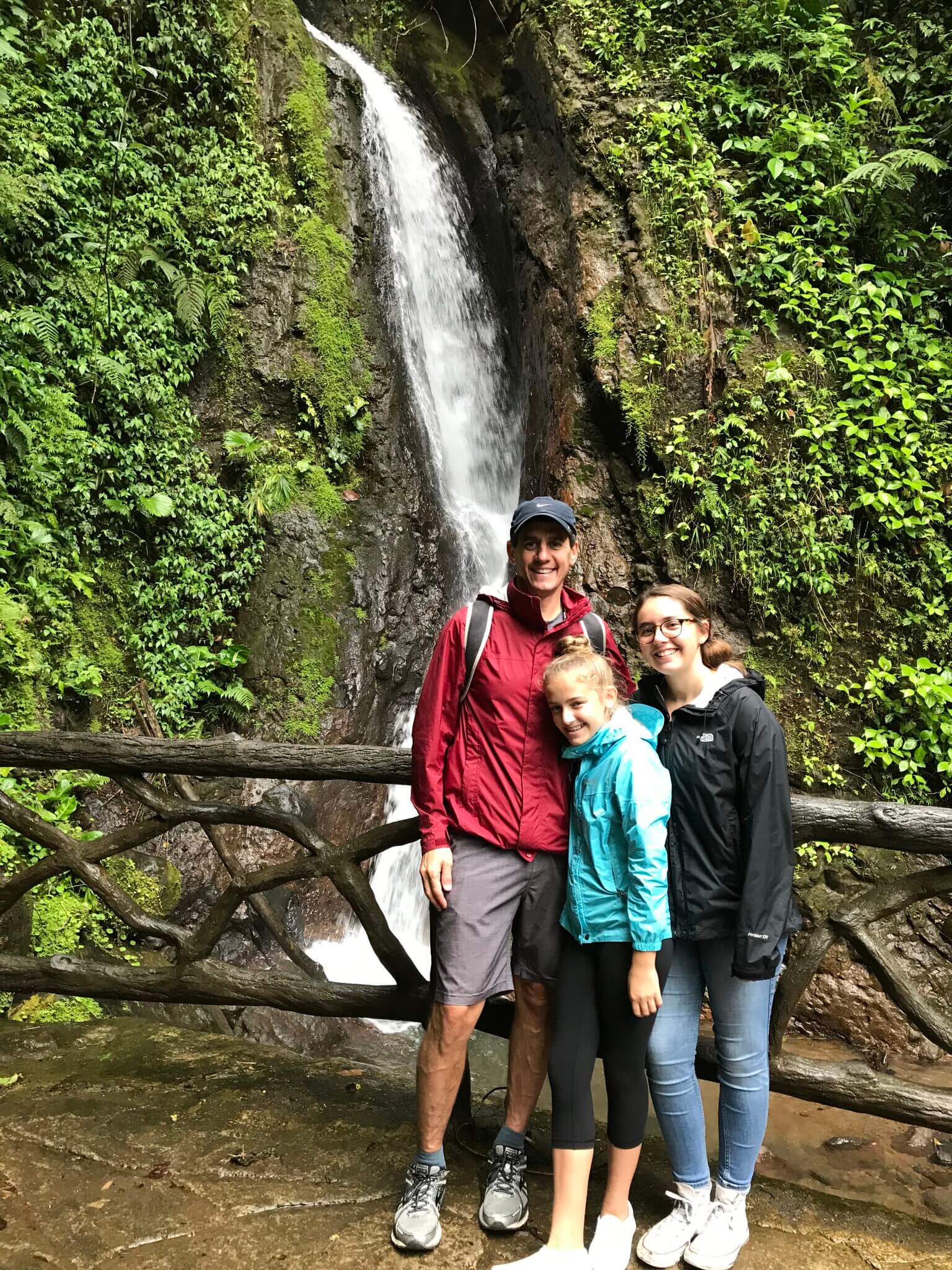 with girls and falls